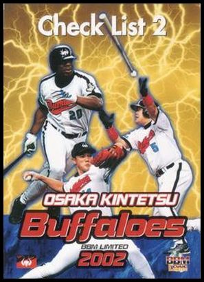 2002 BBM Osaka Kintetsu Buffaloes 72 Tuffy Rhodes Akinori Otsuka Norihiro Nakamura CL2.jpg